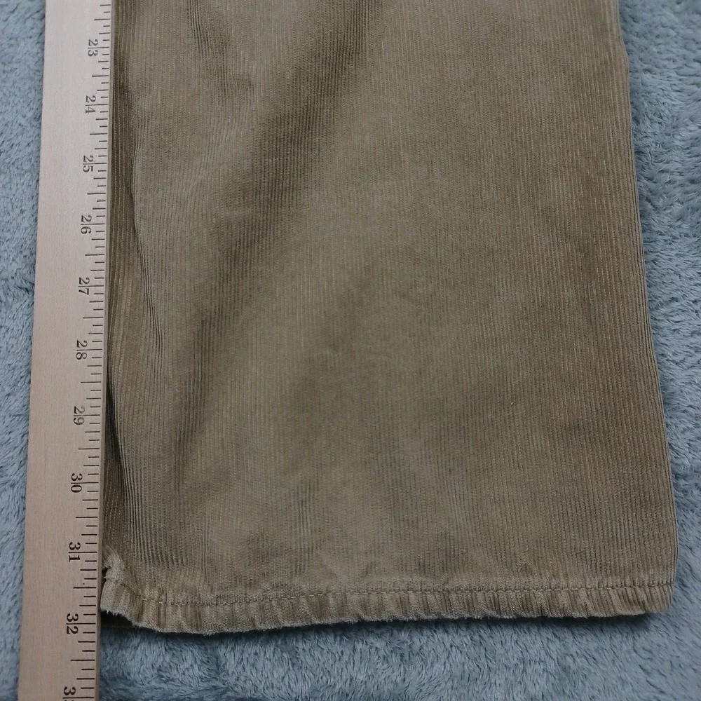 Banana Republic Jeans‎ Mens 38x32 Brown Corduroy Straight Fit Preppy Casual